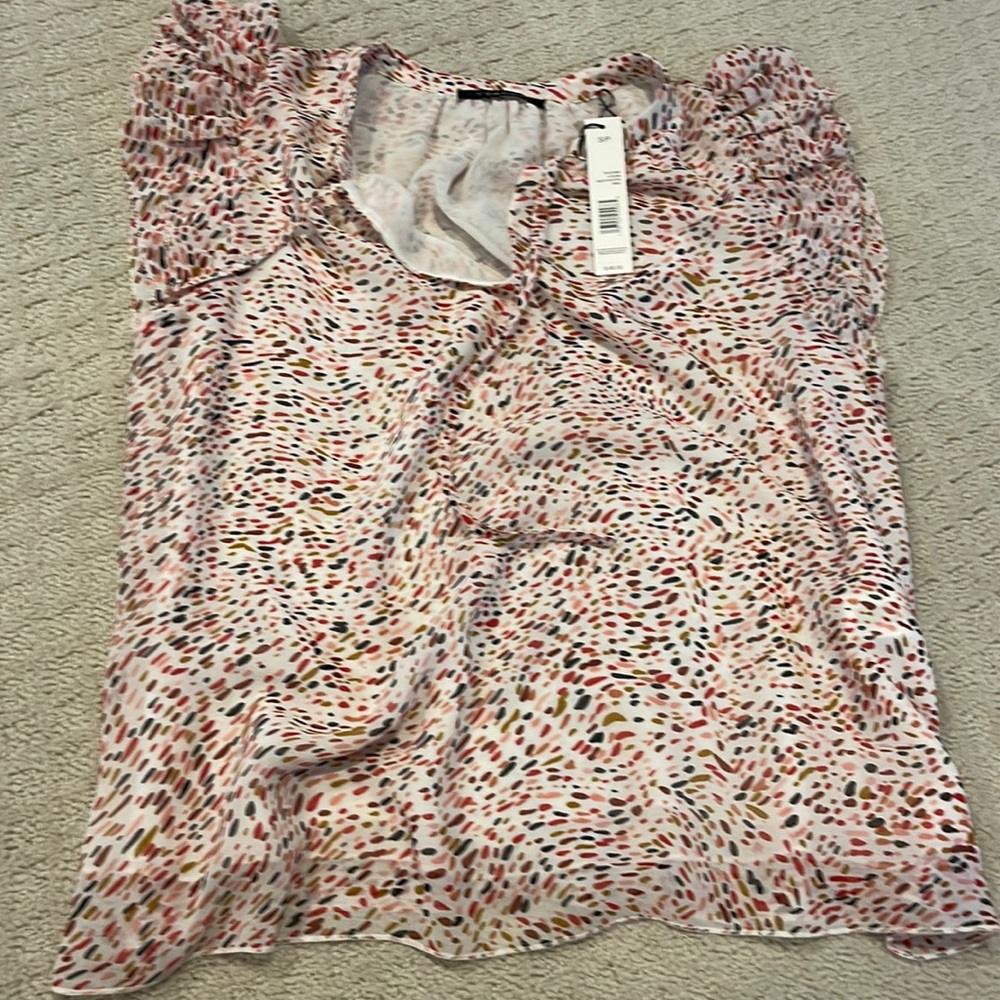 T Tahari top. NWT